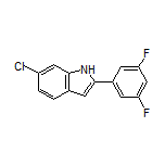 6-Chloro-2-(3,5-difluorophenyl)-1H-indole