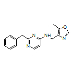 2-Benzyl-N-[(5-methyloxazol-4-yl)methyl]pyrimidin-4-amine