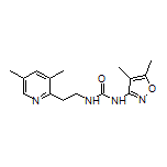 1-(4,5-Dimethylisoxazol-3-yl)-3-[2-(3,5-dimethylpyridin-2-yl)ethyl]urea