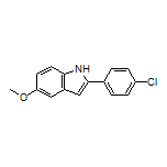 2-(4-Chlorophenyl)-5-methoxy-1H-indole