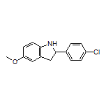 2-(4-Chlorophenyl)-5-methoxyindoline