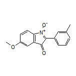 5-Methoxy-3-oxo-2-(m-tolyl)-3H-indole 1-Oxide