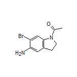 1-(5-Amino-6-bromoindolin-1-yl)ethan-1-one