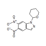 5,6-Dinitro-1-(tetrahydro-2H-pyran-2-yl)-1H-indazole
