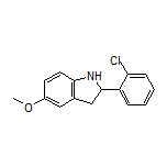 2-(2-Chlorophenyl)-5-methoxyindoline