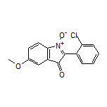2-(2-Chlorophenyl)-5-methoxy-3-oxo-3H-indole 1-Oxide