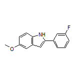 2-(3-Fluorophenyl)-5-methoxy-1H-indole