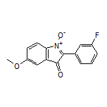 2-(3-Fluorophenyl)-5-methoxy-3-oxo-3H-indole 1-Oxide