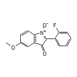 2-(2-Fluorophenyl)-5-methoxy-3-oxo-3H-indole 1-Oxide