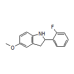 2-(2-Fluorophenyl)-5-methoxyindoline