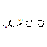 2-(4-Biphenylyl)-5-methoxy-1H-indole