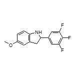 5-Methoxy-2-(3,4,5-trifluorophenyl)indoline