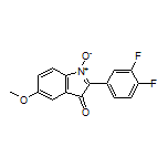 2-(3,4-Difluorophenyl)-5-methoxy-3-oxo-3H-indole 1-Oxide