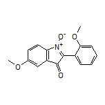 5-Methoxy-2-(2-methoxyphenyl)-3-oxo-3H-indole 1-Oxide
