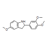 2-(3,4-Dimethoxyphenyl)-5-methoxyindoline