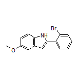 2-(2-Bromophenyl)-5-methoxy-1H-indole