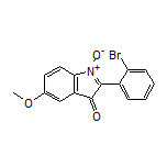 2-(2-Bromophenyl)-5-methoxy-3-oxo-3H-indole 1-Oxide