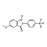 5-Methoxy-3-oxo-2-[4-(trifluoromethyl)phenyl]-3H-indole 1-Oxide