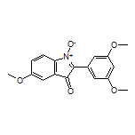 2-(3,5-Dimethoxyphenyl)-5-methoxy-3-oxo-3H-indole 1-Oxide