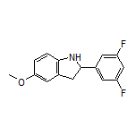 2-(3,5-Difluorophenyl)-5-methoxyindoline