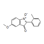 5-Methoxy-3-oxo-2-(o-tolyl)-3H-indole 1-Oxide