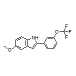 5-Methoxy-2-[3-(trifluoromethoxy)phenyl]-1H-indole