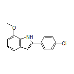 2-(4-Chlorophenyl)-7-methoxy-1H-indole