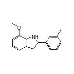 7-Methoxy-2-(m-tolyl)indoline