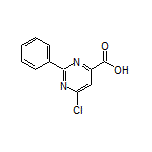 6-Chloro-2-phenylpyrimidine-4-carboxylic Acid