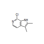 7-Chloro-2,3-dimethyl-6-azaindole