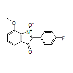2-(4-Fluorophenyl)-7-methoxy-3-oxo-3H-indole 1-Oxide