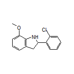 2-(2-Chlorophenyl)-7-methoxyindoline