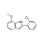 2-(2-Chlorophenyl)-7-methoxy-1H-indole