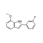 2-(3-Fluorophenyl)-7-methoxy-1H-indole
