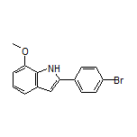 2-(4-Bromophenyl)-7-methoxy-1H-indole