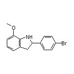 2-(4-Bromophenyl)-7-methoxyindoline