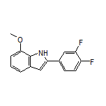 2-(3,4-Difluorophenyl)-7-methoxy-1H-indole