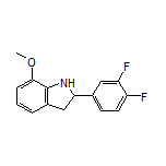 2-(3,4-Difluorophenyl)-7-methoxyindoline
