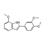 2-(3,4-Dimethoxyphenyl)-7-methoxy-1H-indole