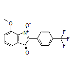 7-Methoxy-3-oxo-2-[4-(trifluoromethyl)phenyl]-3H-indole 1-Oxide