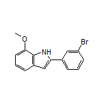 2-(3-Bromophenyl)-7-methoxy-1H-indole