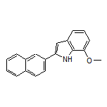 7-Methoxy-2-(naphthalen-2-yl)-1H-indole