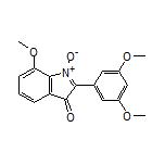 2-(3,5-Dimethoxyphenyl)-7-methoxy-3-oxo-3H-indole 1-Oxide