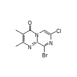 9-Bromo-7-chloro-2,3-dimethyl-4H-pyrazino[1,2-a]pyrimidin-4-one