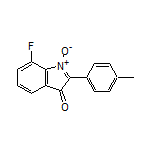 7-Fluoro-3-oxo-2-(p-tolyl)-3H-indole 1-Oxide