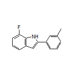 7-Fluoro-2-(m-tolyl)-1H-indole