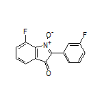 7-Fluoro-2-(3-fluorophenyl)-3-oxo-3H-indole 1-Oxide