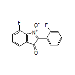 7-Fluoro-2-(2-fluorophenyl)-3-oxo-3H-indole 1-Oxide