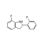 7-Fluoro-2-(2-fluorophenyl)indoline