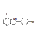 2-(4-Bromophenyl)-7-fluoroindoline